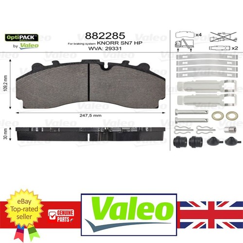 Genuine valeo brake - genuine, set