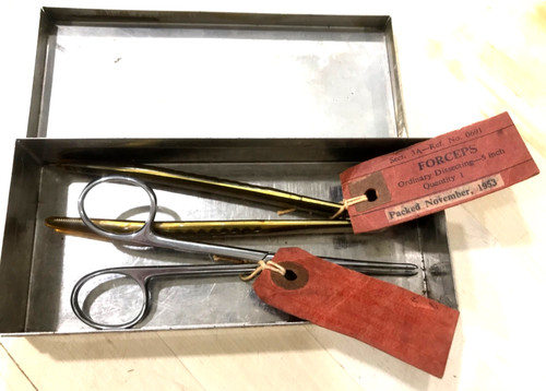 Vintage medical forceps unused - vintage,