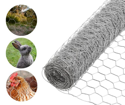 Galvanised chicken wire mesh - galvanised,