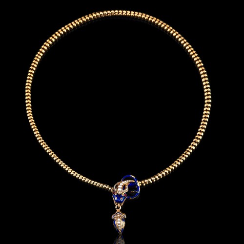 Antique victorian snake - antique,