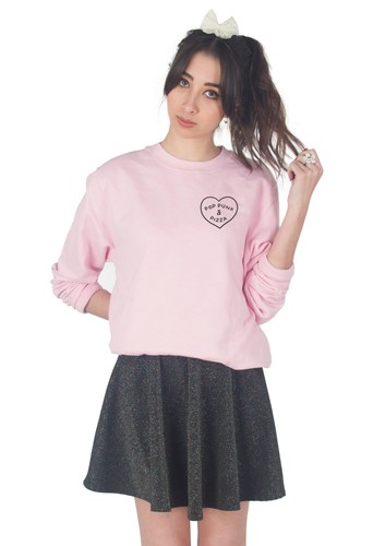 Pop punk pizza - pizza, sweater