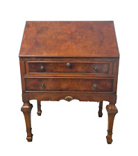 QUEEN ANNE BURR WALNUT BUREAU
