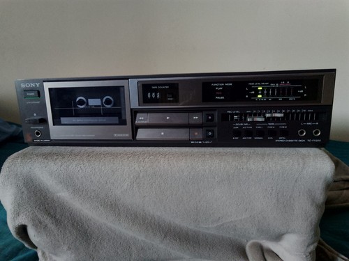 Sony 320 cassette deck - sony, tc-fx