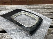 Audi B5 S4 Carbon fibre centre console gear surround trim - Blue weave (A4, RS4)