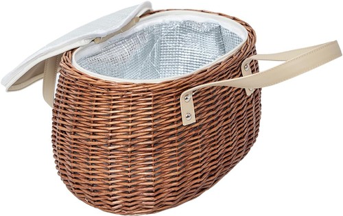 Wicker insulated picnic - wicker,