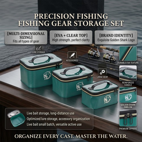 Fishing tackle bag - tackle, pouches