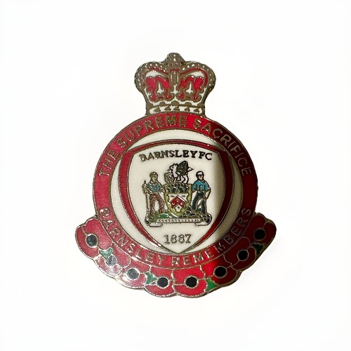 Barnsley remembrance pin - remembrance,