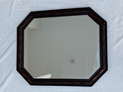 Vintage octagonal dark - vintage, wood