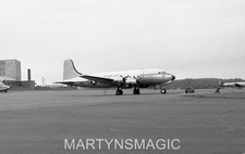 60x60mm Aicraft Negative 72486 R5D-3 US Coastgaurd Skymaster @ Prestwick 21-6-19