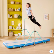 Play Factory Gymnastic Bar At Home Exercise Playset Toys Sturdy Toy for Kids