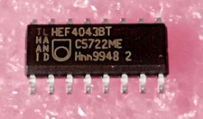 100x HEF4043BT PHILIPS NOR S-R