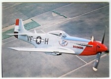 Photograph of P51 Mustang VFH Aeroplane Boomer Fourth Fighter Group USAAF Plane