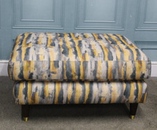 COLLINS & HAYES FOOTSTOOL IN