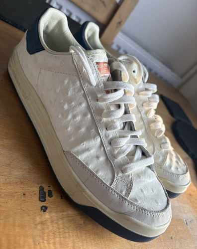 Adidas rod laver ostrich men - laver, men's