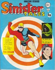 1960's ALAN CLASS Comic Sinister Tales 120 (6p Priced  Variant Edition) POSTFREE
