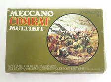Vintage Meccano Combat Multikit Construction Set Incomplete Boxed Original 1975