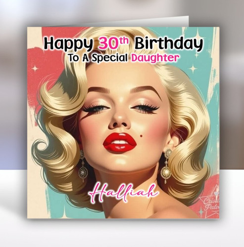 Marilyn monroe personalised - monroe,