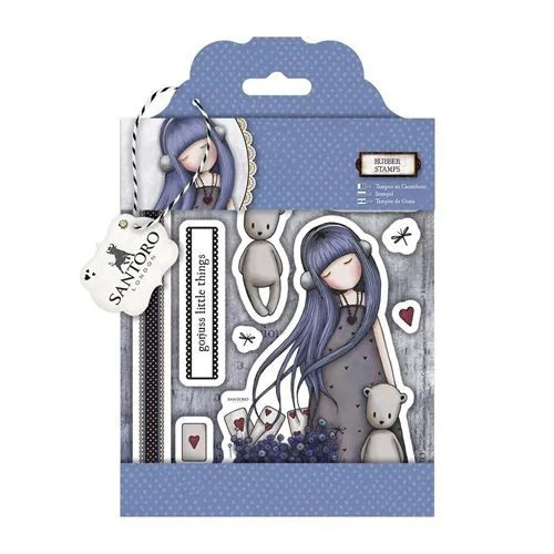 Santoro gorjuss rubber stamps - rubber,