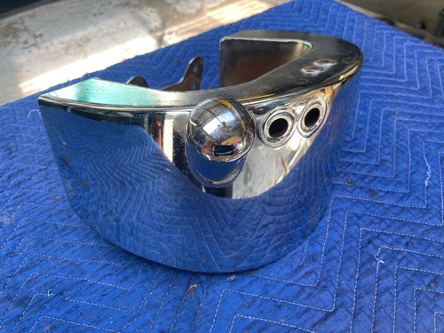 Used chrome oil tank - used, for