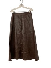 Zara womens faux leather midi - zara,