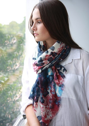 Morgan oates wrap cashmere - wrap,