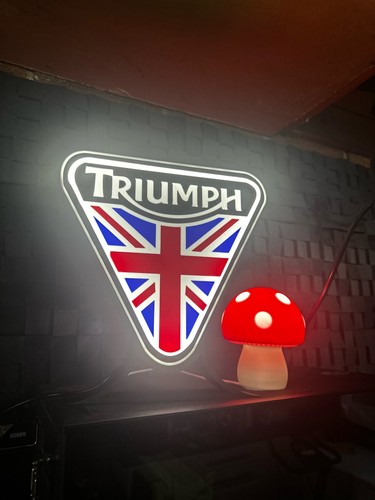 Triumph led light box sign - box,