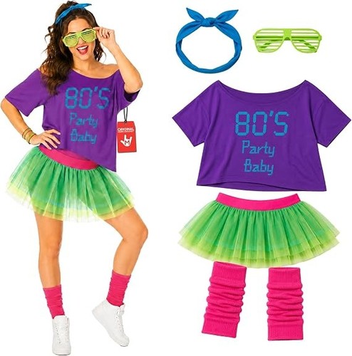 Womens 80s party baby tutu - womens,