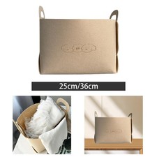 Pet Toy Storage Box Foldable with Carry Handles Large Puppy Stuff Basket Bin for