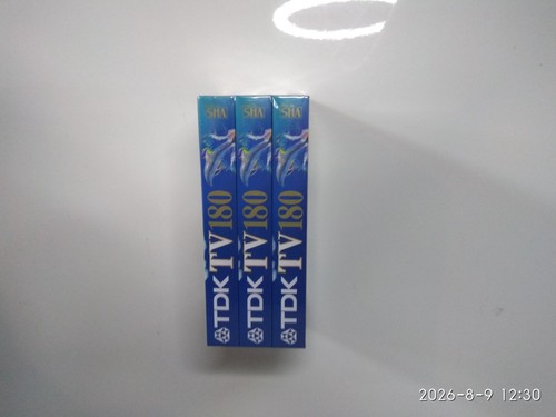 Pack tdk 180tv blank vhs - e-180tv,