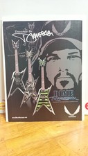 DIMEBAG DEAN DIME RAZORBACK GUITAR  PRINT AD    11 X 8.5   C2