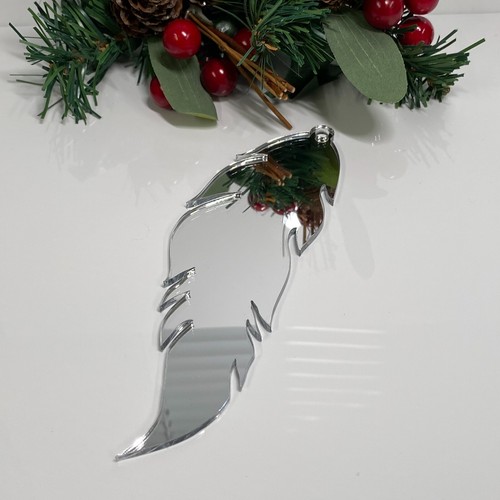 Feather shaped acrylic - shaped,