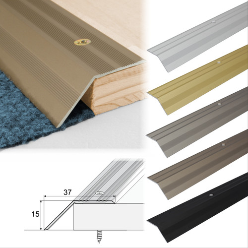 Anodised aluminium door floor - anodised,