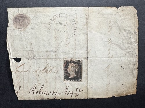 Great britain 1840 penny - britain, 1d