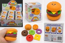 Fidget burger squishy - squishy, sensory