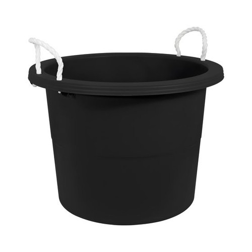 Black gallon storage - 17-gallon,