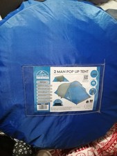 2-Man Pop-Up Tent for Outdoor Festival, Camping, and Beach Activities