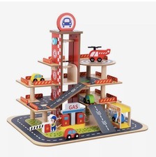 4-Level Wooden Parking Garage