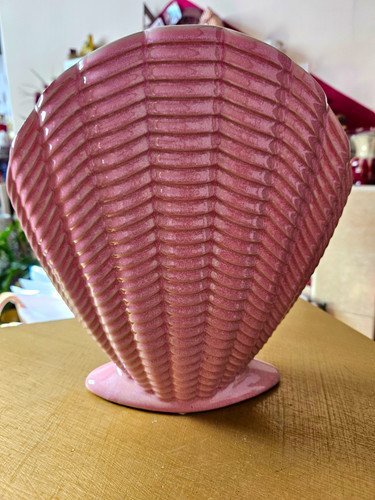 Vintage deco style large - style, pink