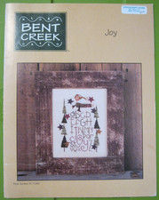 BENT CREEK JOY BOOK NUMBER  BC1066 HOLIDAY CROSS STITCH PATTERN  COPYRIGHT 1999
