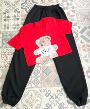 PLT Black Casual Joggers with