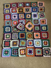 50 x Handmade Crochet Granny