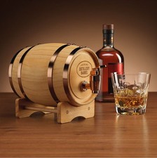 Mini Whiskey Barrel Dispenser