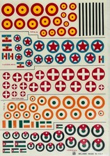 ESCI Decals : 1:72 scale 