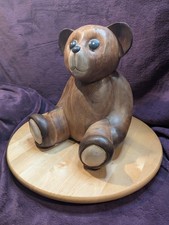 Adorable Large Carved Wooden