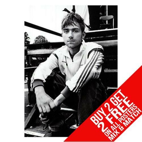 Damon albarn blur bb1 poster - damon,