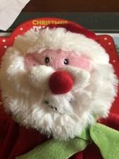 Cuddles Christmas Santa Gift Hand Puppet, New, Stocking Filler