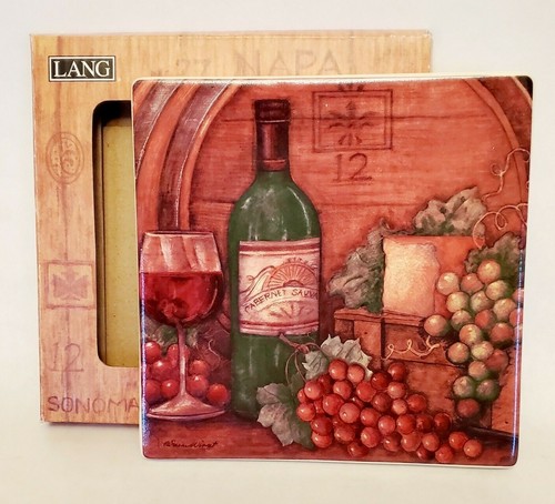 New ceramic tile trivet wine - new,