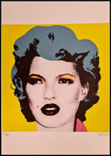 BANKSY * Kate Moss * 50 X 35 CM * Lithograph * Limited # 22/60