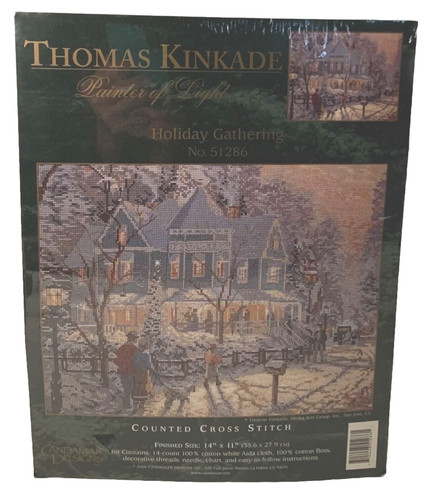 Thomas kinkade holiday - kinkade,