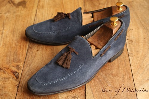 Russell bromley blue nubuck - blue,